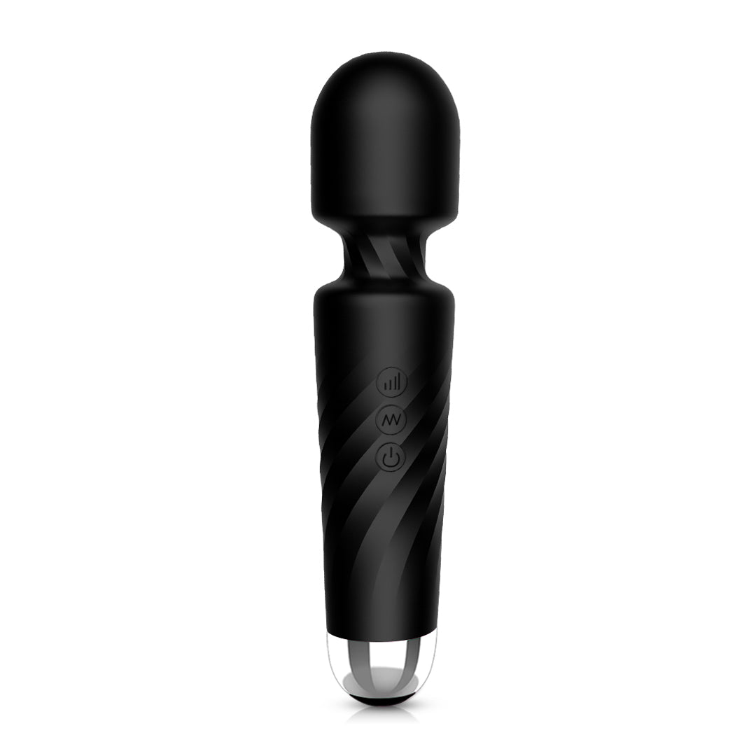 Erolush - Pink Silicon Massage Wand Vibrator ST0165