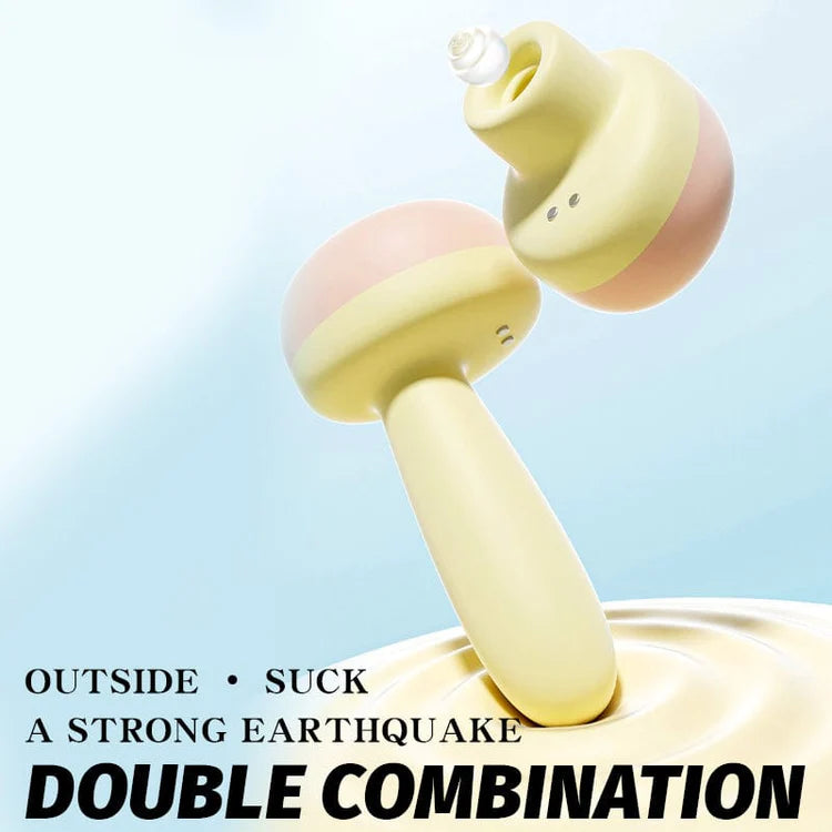 Smart Alarm Clock Sucking Vibrator with App Remote Control