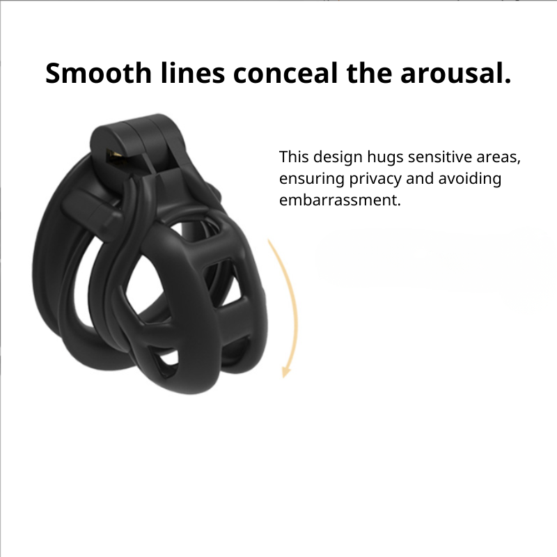 The upgraded CB6000 features the Cobra 6.0 chastity belt for men.