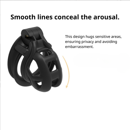 The upgraded CB6000 features the Cobra 6.0 chastity belt for men.