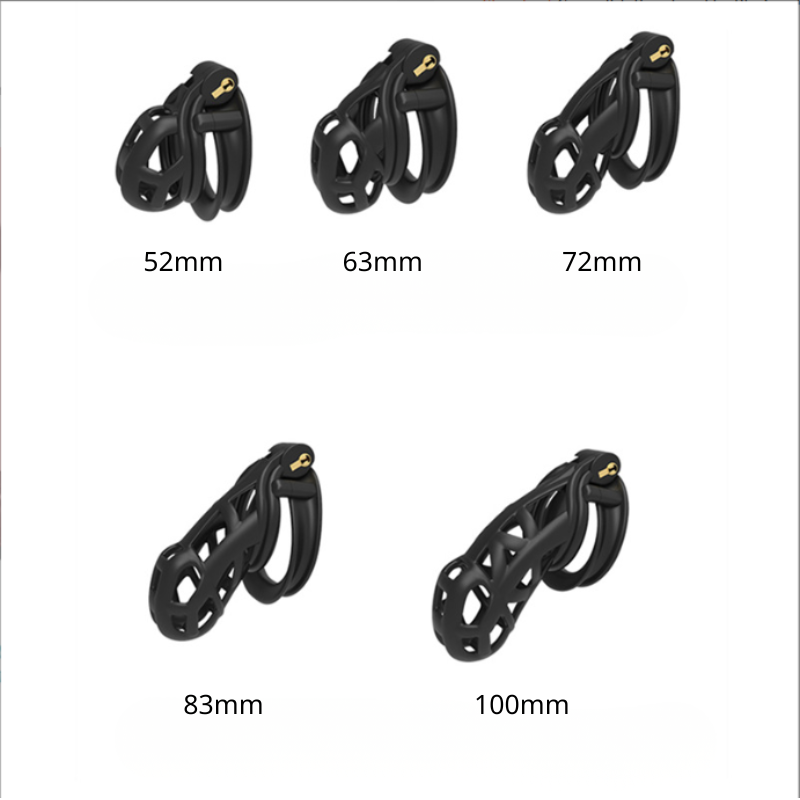 The upgraded CB6000 features the Cobra 6.0 chastity belt for men.