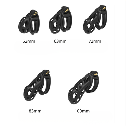 The upgraded CB6000 features the Cobra 6.0 chastity belt for men.