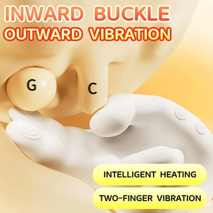 Realistic Finger-Motion G-Spot & Clitoral Vibrator