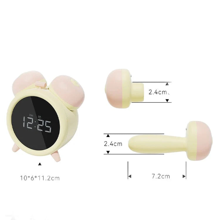 Smart Alarm Clock Sucking Vibrator with App Remote Control