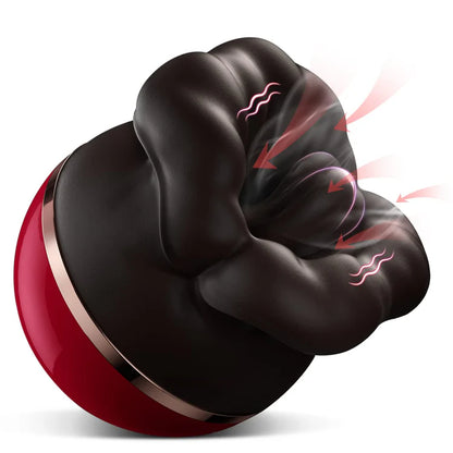 Big Mouth Tongue Sucking Female Masturbator Massager – Rechargeable Vibrator