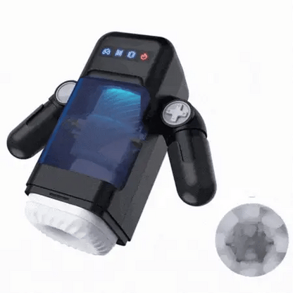 Game Cup Telescopic Vibrating Heating Masturbator