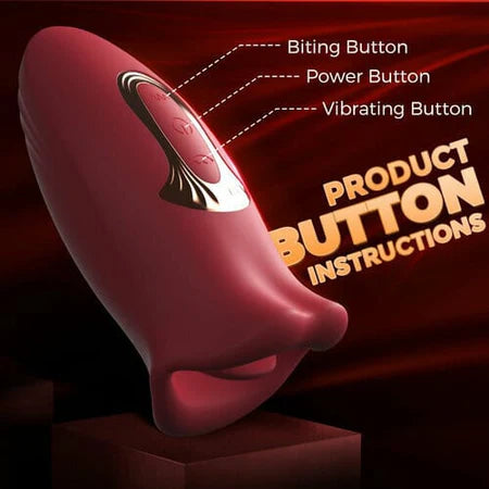 Rose Muncher Dual-Mode Biting & Vibration Stimulator