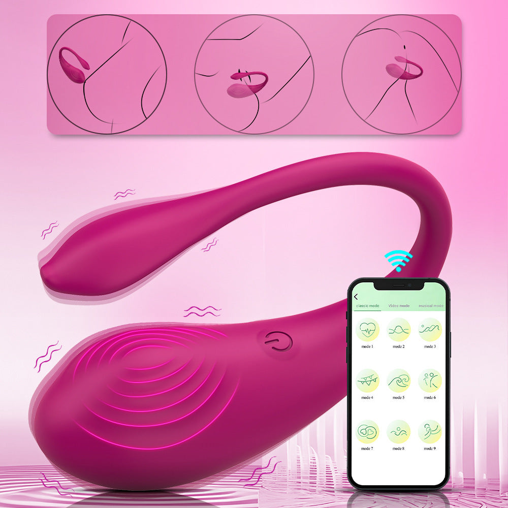 Erolush - App Wireless Tadpole Vibrator Female Masturbation Vibrator Strong ST0147