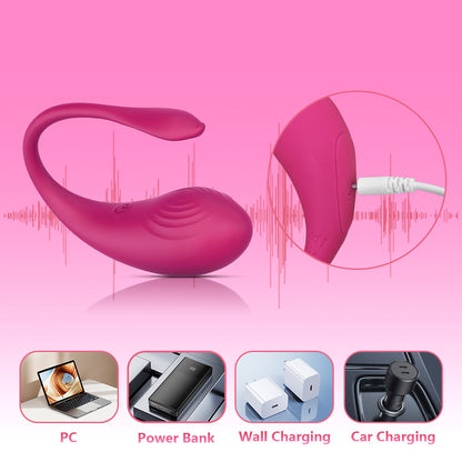 Erolush - App Wireless Tadpole Vibrator Female Masturbation Vibrator Strong ST0147