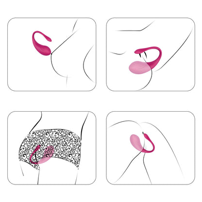 Erolush - App Wireless Tadpole Vibrator Female Masturbation Vibrator Strong ST0147