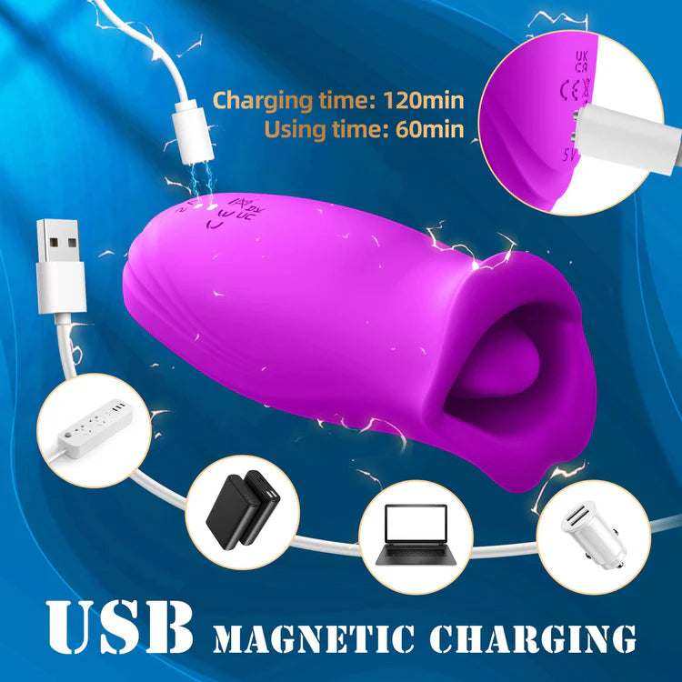 Rose Muncher Dual-Mode Biting & Vibration Stimulator