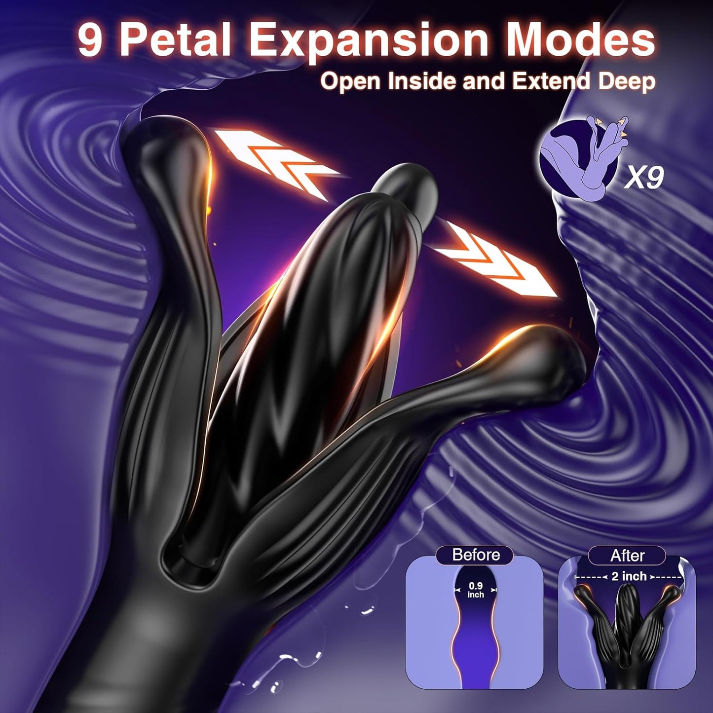 Prostate massager and anal plug