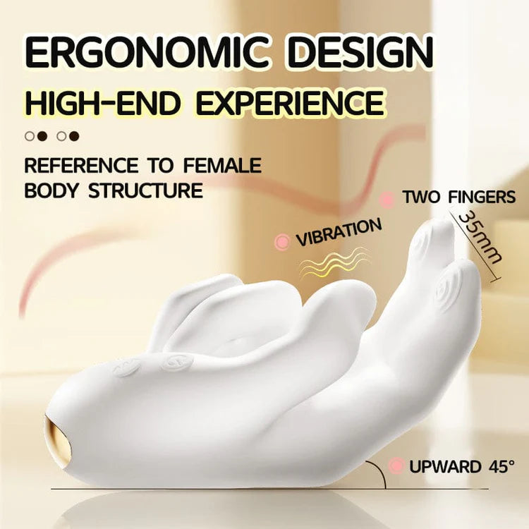 Realistic Finger-Motion G-Spot & Clitoral Vibrator