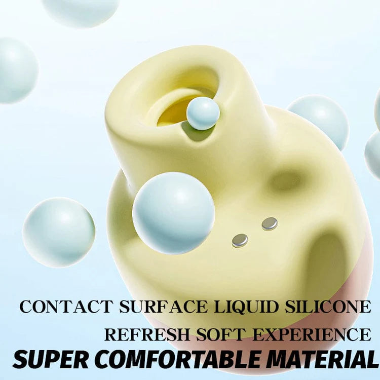 Smart Alarm Clock Sucking Vibrator with App Remote Control